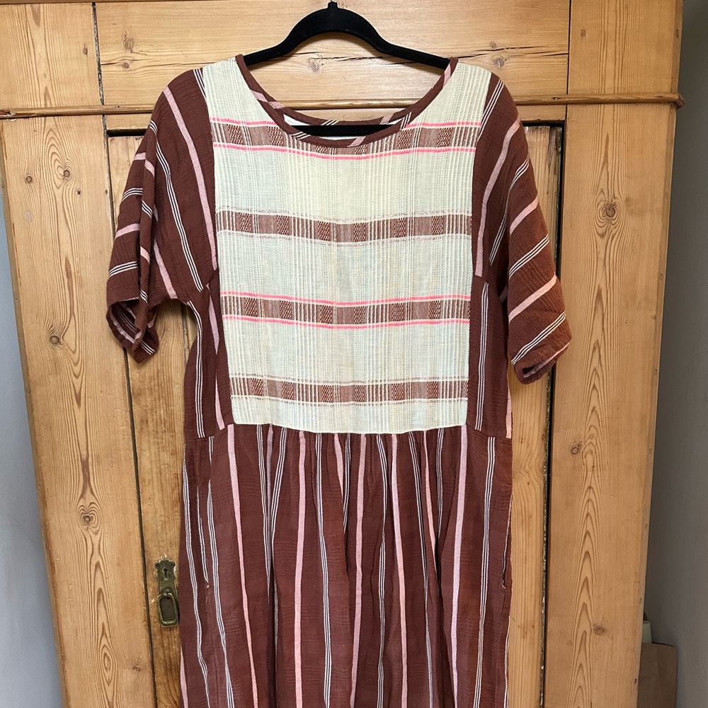 Ace & Jig size L cotton dress.